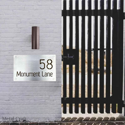 Personalized House Name Plate Designs