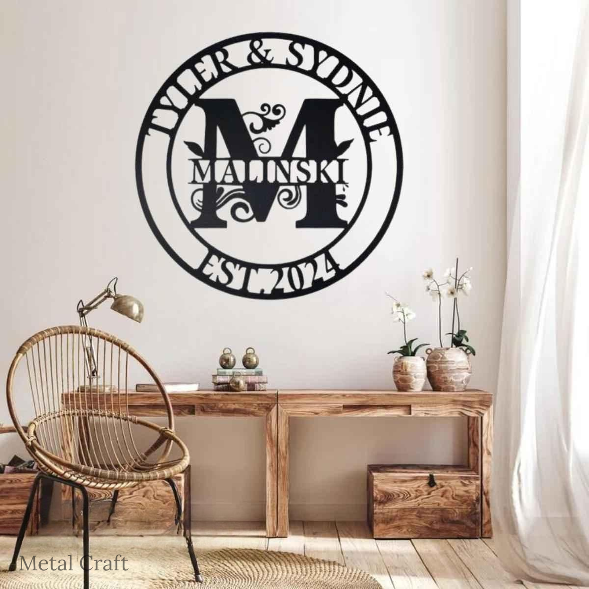 Custom Business Logo Sign | Personalized Metal Wall Logo