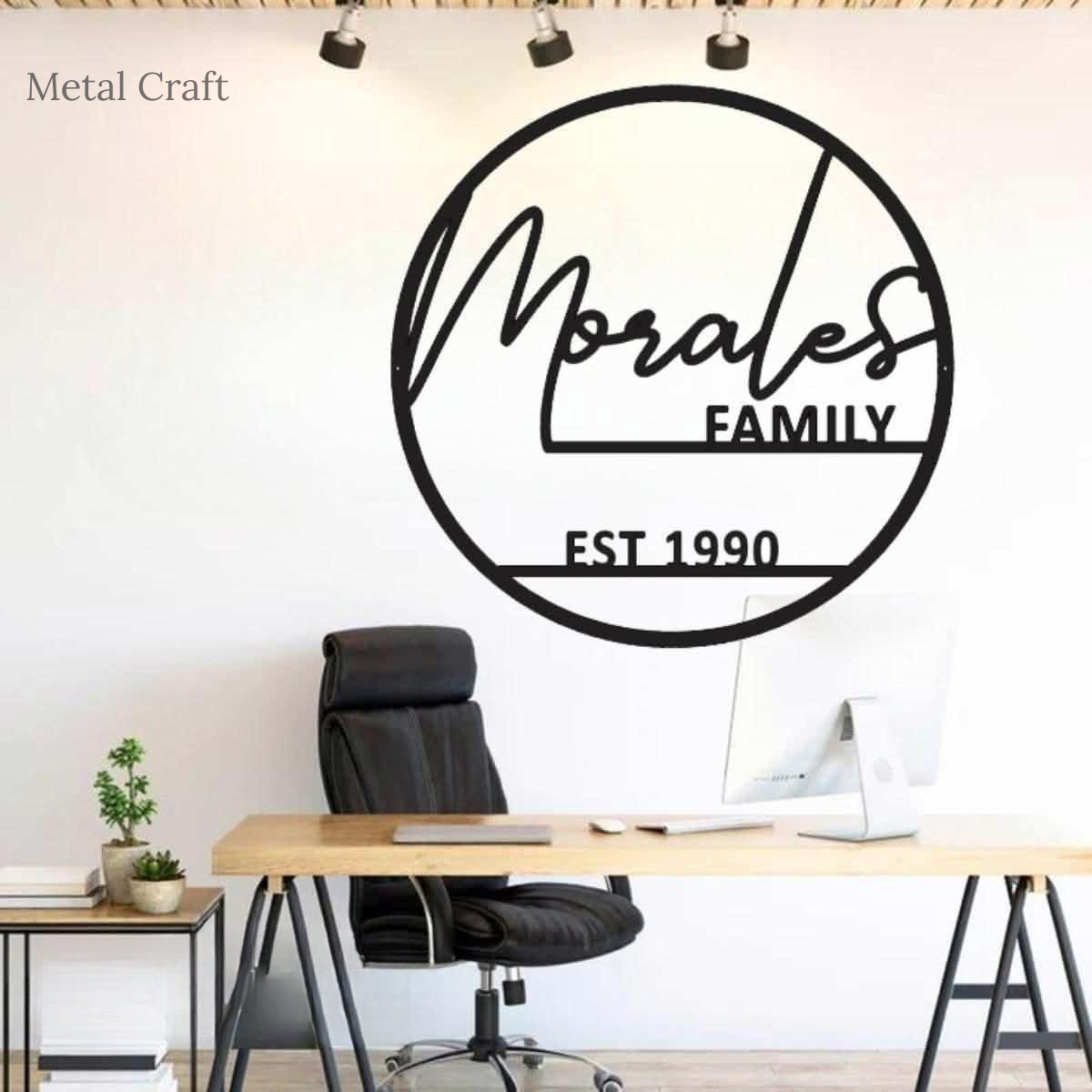 Personalized Logo Sign | Custom Text Wall Decor