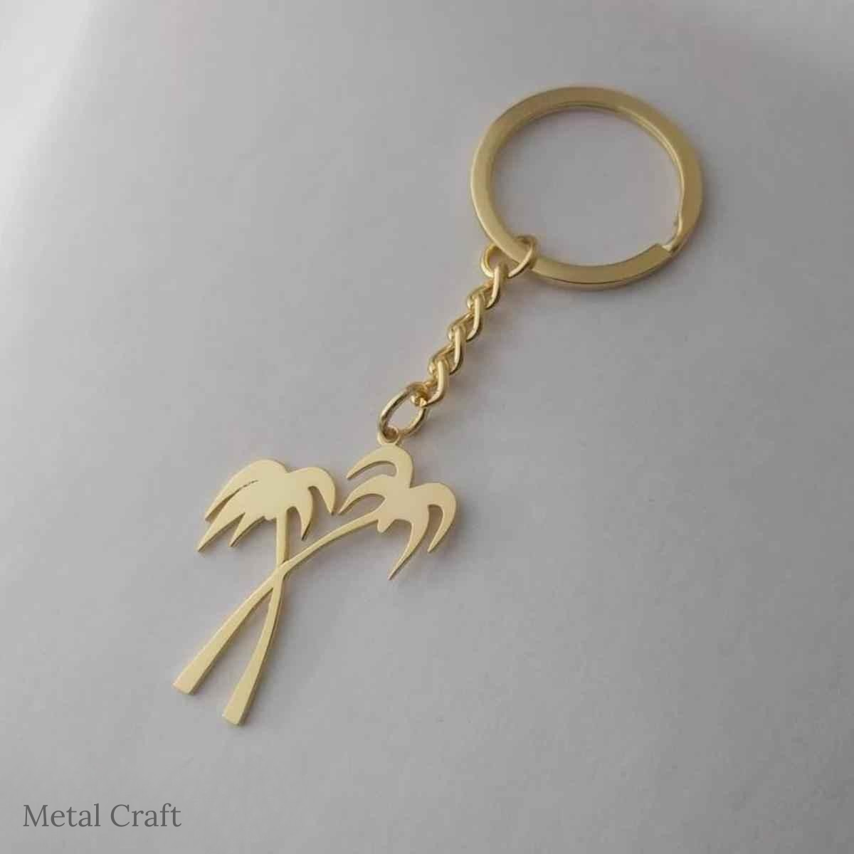 Stainless Steel Customized Logo Keychain