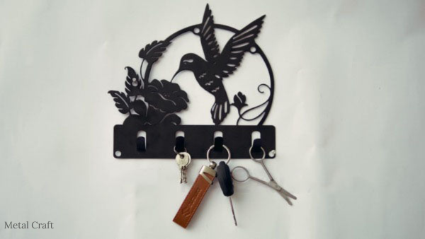 Sparrow Key Holder | Decorative Wall Key Organizer