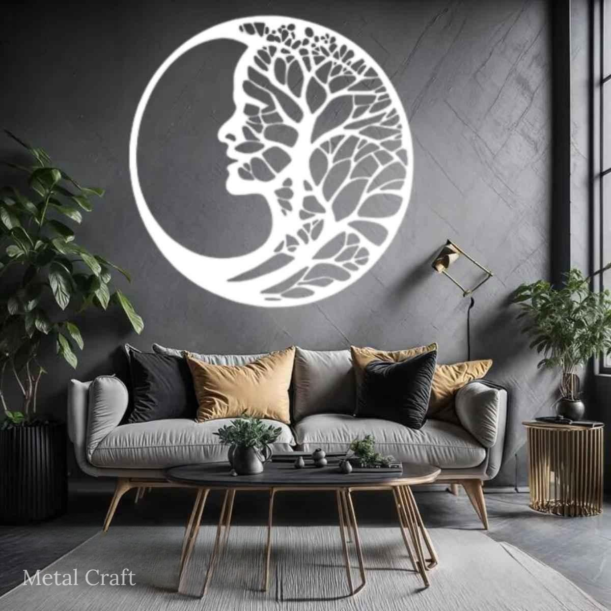 Tree of Life Wall Decor | Modern Metal Wall Art